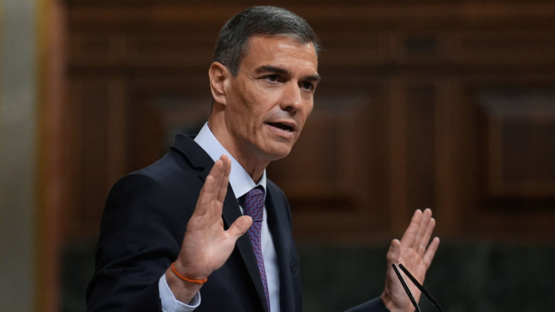 El presidente del Gobierno español, Pedro Sánchez. EFE/ Borja Sanchez-Trillo