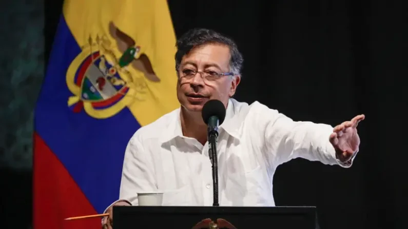 El presidente de Colombia, Gustavo Petro, en una foto de archivo. (EFE/ Carlos Ortega)