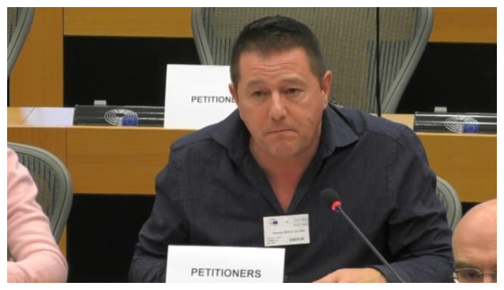 Roberto Bravo, portavoz de la Plataforma de Afectados por la Ocupación