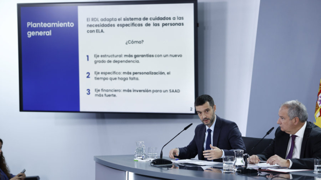 Ley ELA: el Gobierno garantizará una atención de 24 horas con hasta 10 000 euros al mes