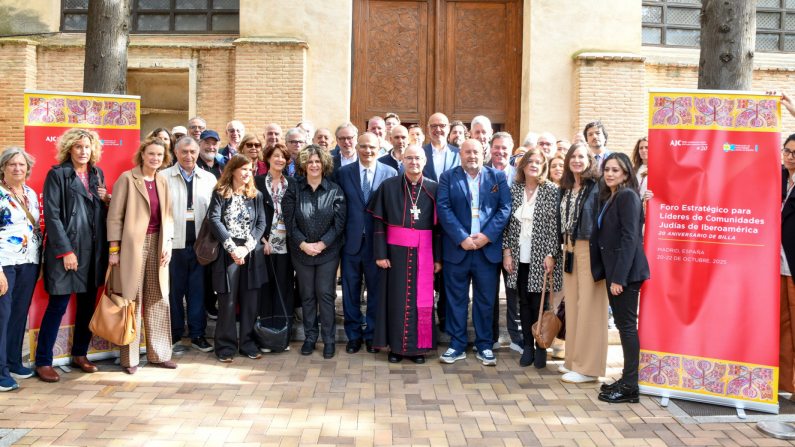 Representantes de comunidades judías de Iberoamérica se reúnen en Madrid del 20 al 22 de octubre en el Foro Estratégico para Líderes judíos iberoamericanos, organizado por el Instituto Billa del Comité Judío Americano (AJC) y la Federación de Comunidades Judías de España (FCJE). Foto: Cortesía de FCJE. 