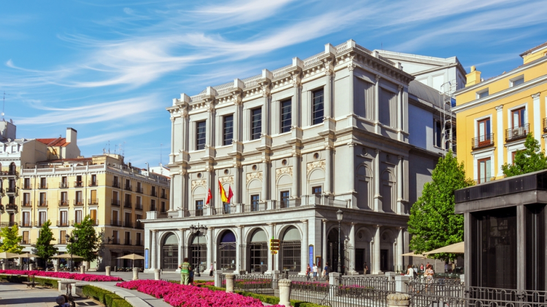 Teatro Real de Madrid. Foto: Shutterstock.