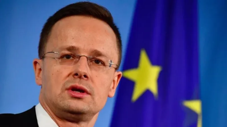 Ministro de Asuntos Exteriores húngaro, Peter Szijjartó.

Foto: Tobias Schwarz/AFP vía Getty Images