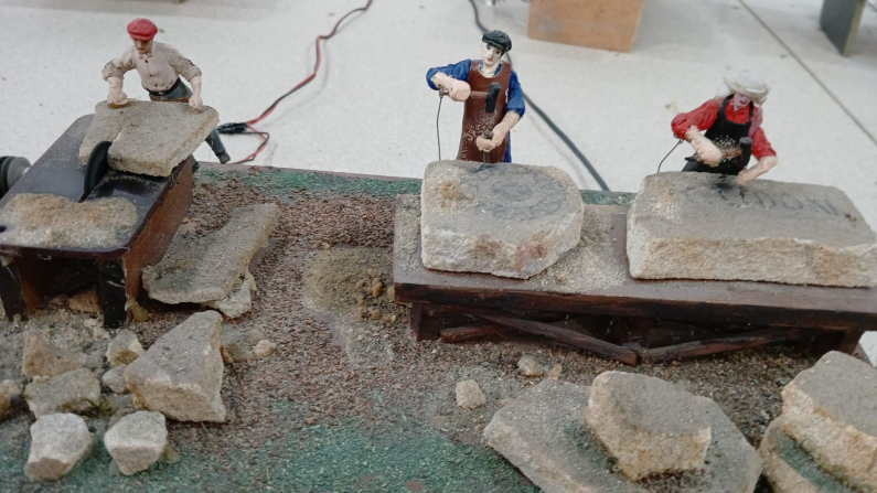 El Belén de Cudón es famoso por contar con 308 figuras en movimiento que representan la cultura de Cantabria. Cortesía: Ángel Bolado Varela