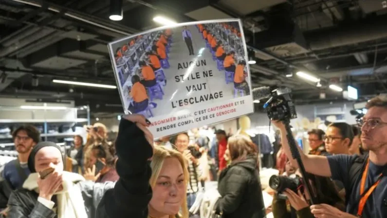 Shein ha recibido fuertes críticas en Francia, sobre todo en los últimos días.
Foto: Thibault Camus/AP/dpa