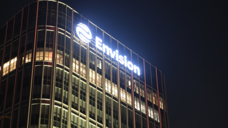 Edificio de la empresa Envision Energy en Shanghái, China, el 12 de noviembre de 2022. (Robert Way/Shutterstock)