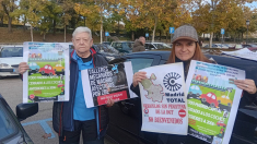 «Es una discriminación absoluta»: conductores de Madrid protestan contra la normativa de restricción a la movilidad