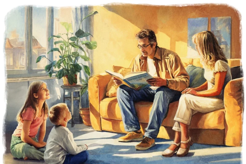 Cómo los poemas pueden tejer un vínculo entre padres e hijos