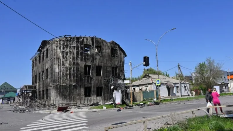 La ciudad minera de Pokrovsk, en la región de Donetsk, ha estado en disputa durante un año y ahora presenta graves daños. (Foto de archivo)

Foto: Michael Shtekel/AP/dpa